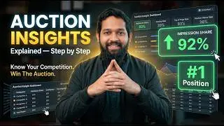 Google Ads Auction Insights Explained — Impression Share, Overlap Rate & More