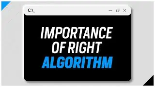 [Advance Batch] Importance of Right Algorithm in Your Programs | By Kvc