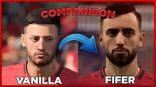 FIFER's Realism Mod vs. FIFA 20 Vanilla - Manchester United Faces