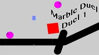 Marble Duel | Round 1, Duel 1: Flaming Magentas | Algodoo
