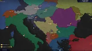 Age of Civilizations 2 Serbian empire timelapse