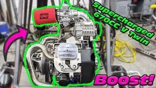 Mounting A Supercharger On A Predator 670cc V Twin