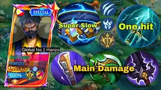 UNKILLABLE!! 😱 HANZO INSANE DAMAGE WITH HIGH STACK NEW THUNDERBELT (must try)