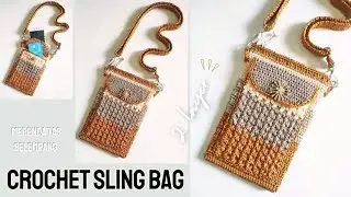 CROCHET SLING BAG FOR BEGINNER (subtitle)