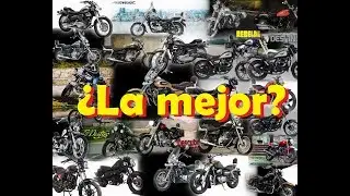 La mejor moto custom de baja cilindrada (todas las marcas, México 2017)