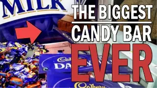 I WON THE BIGGEST CANDY CHOCOLATE  BAR EVER! | Arcade Wins