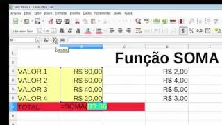 LibreOffice Calc - Função soma