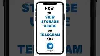 #how to #view #storage Data on #telegramapp