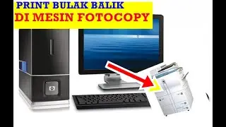 RADJANET || print dari komputer ke mesin fotocopy bulak balik atau depan belakang