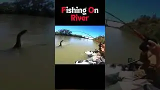 Fishing On River 