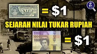 Rupiah Memang Lemah.!! 7 Fakta Sejarah Nilai Tukar Rupiah Terhadap Dollar AS dari Masa ke Masa