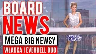 BOARD NEWS - SZALEŃSTWO │Władca Pierścieni Pojedynek │Cyklady │ Everdel Duo│Newsy o planszówkach
