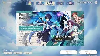 F2p Pulling For Wanderer | Genshin Impact 