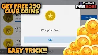 Trick To Get Myclub coin in PES Mobile 2021 Free!! | PES MOBILE 2021 | SMALL BOY GAMER |
