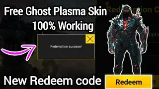 New Ghost Plasma Skin Free Redeem code codm 2023 | Call Of Duty Mobile Redeem code 2023