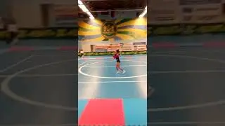 Выступление Маши в г. Троицк. Спортивная аэробика.