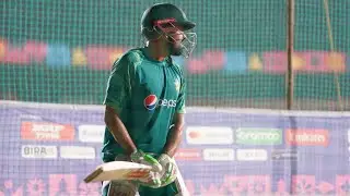 18 Oct 2023 Babar Azam in Bengaluru | Pakistan Cricket Team's practice Session in #babarazampractice