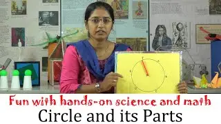 Circle and its Parts | Marathi