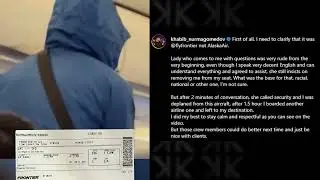 Khabib Nurmagomedov Removed from Flight