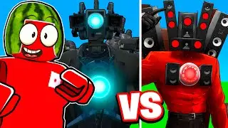Reacting to TITAN CAMERAMAN vs. TITAN SPEAKERMAN in Skibidi Toilet