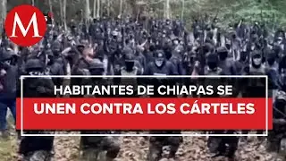 No nos vamos a dejar: Habitantes de Chiapas lanzan advertencia a narcos