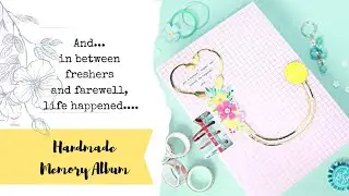 Memory album flip through | P P CREATIONS| SCRAPBOOK | HRUDYA PRAKASH