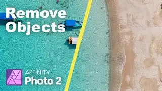 Effortless Remove Object and Person Using Inpaint and Inpainting Brush | Affinity Photo Tutorial