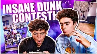 INSANE DUNK CONTEST FOR $50 AND FREE MERCH!