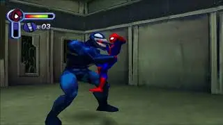 Spider-Man Gameplay 7 Boss Venom PS1 (2000)