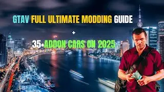 🚘 GTAV 2025: Ultimate Modding Guide 🔥 FREE 35 Real Cars Pack + EASY Tutorial! 🚀 (Noob to Pro)
