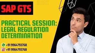 SAP GTS : Determination of  Active Legal Regulations for an Application area