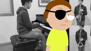 Evil Morty Theme (For the Damaged Coda) Piano/Saxophone Cover