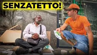 Incontro per caso un SENZATETTO e gli SVOLTO la Giornata…