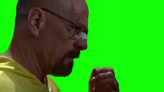 Walter White "Alguien cocinó aquí Breaking Bad (pantalla verde)