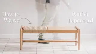 How to Weave Danish Paper Cord - Build plans available!