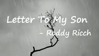 Roddy Ricch – Letter To My Son Lyrics