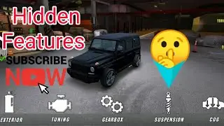 Hidden Features Of Manual GearBox Car Parking Game | GTA V | 0.01% People Know This🤫 | Gadget World