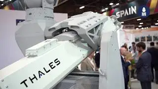 EM&E new naval rocket launcher and Thales new counter drone rocket