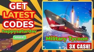 [LATEST CODES] How to get MILITARY TYCOON CODES, Latest codes. 