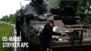 Russian Forces capture first US-made M1126 Stryker APC during Ukraine's Kursk offensive