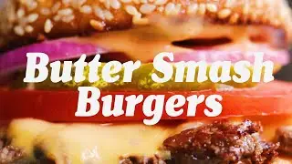 How to make Butter Smash Burgers on a Griddle