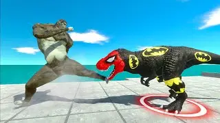 Colossal Titan vs Trex Dinosaurus - Who Would Win? - ARBS