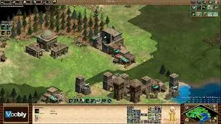 Voobly AOE2 1.6: Nomad, Tatars vs Malians