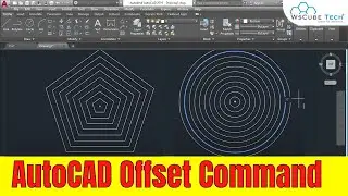 Offset Tool | How to use Offset Command in AutoCAD | AutoCAD Tutorial