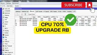 Cek Mikrotik - CPU 70%
