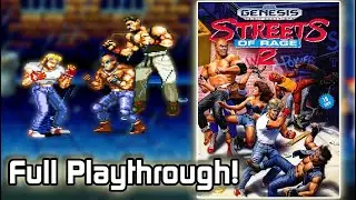 Streets of Rage 2 Full Playthrough - Sega Genesis