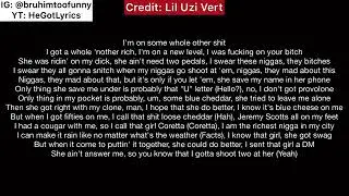 Lil Uzi Vert - Futsal Shuffle 2020 #2 (Lyrics)