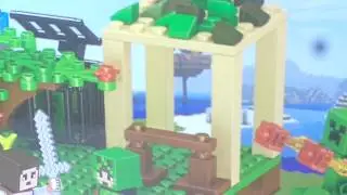 Обзор на набор LEGO MINECRAFT 93050 фирмы 