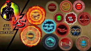 All 100X Weapons In Shadow Fight 2