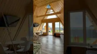 До/после А-фрейм в Чубарово 😍 #строительство